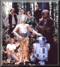 Photo taken at Sea World of Ohio, July, 5 1998. Image of Matthew & Jeffrey added to a Star Wars movie still